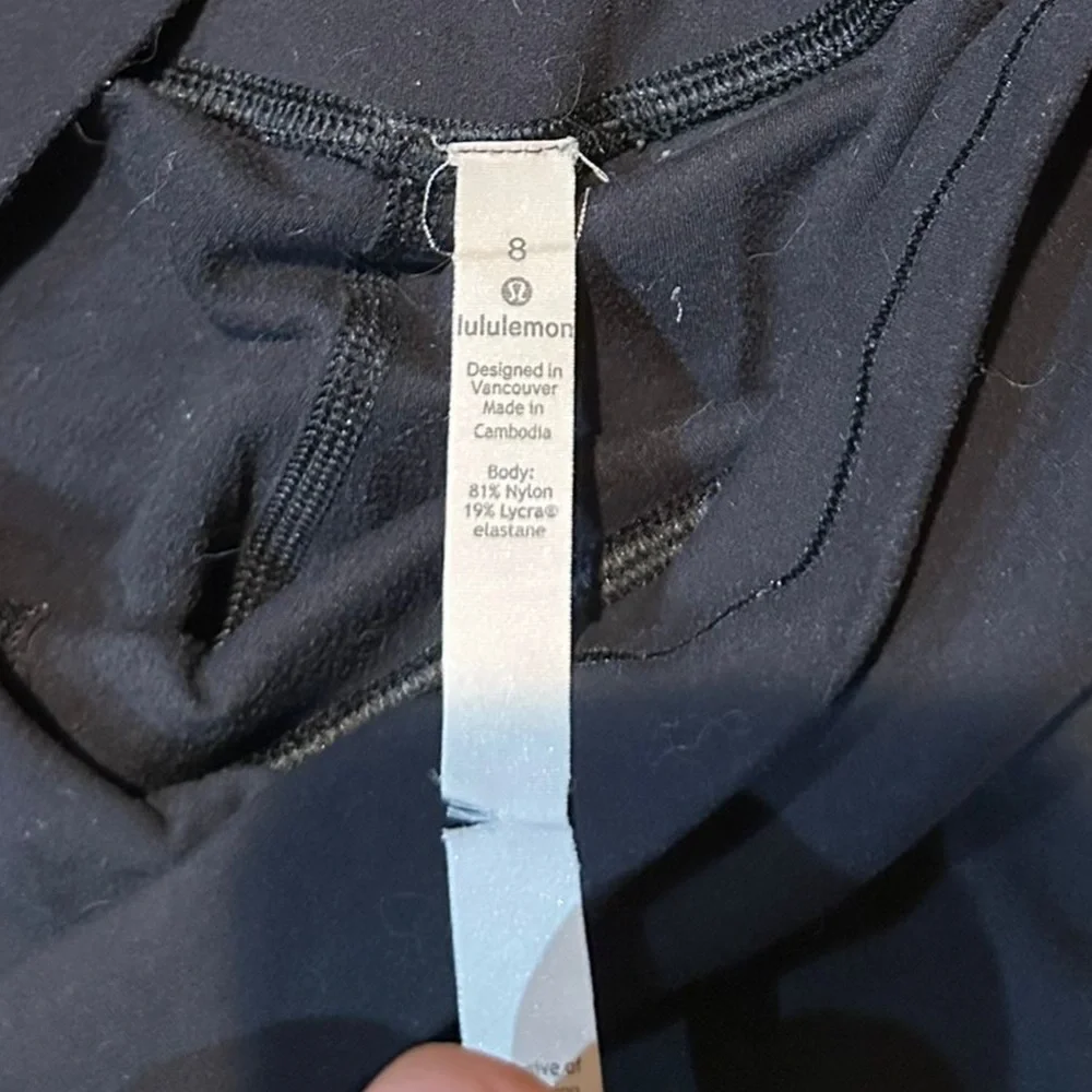 Black Lululemon Align Leggings Size 8 - Picture 4 of 4